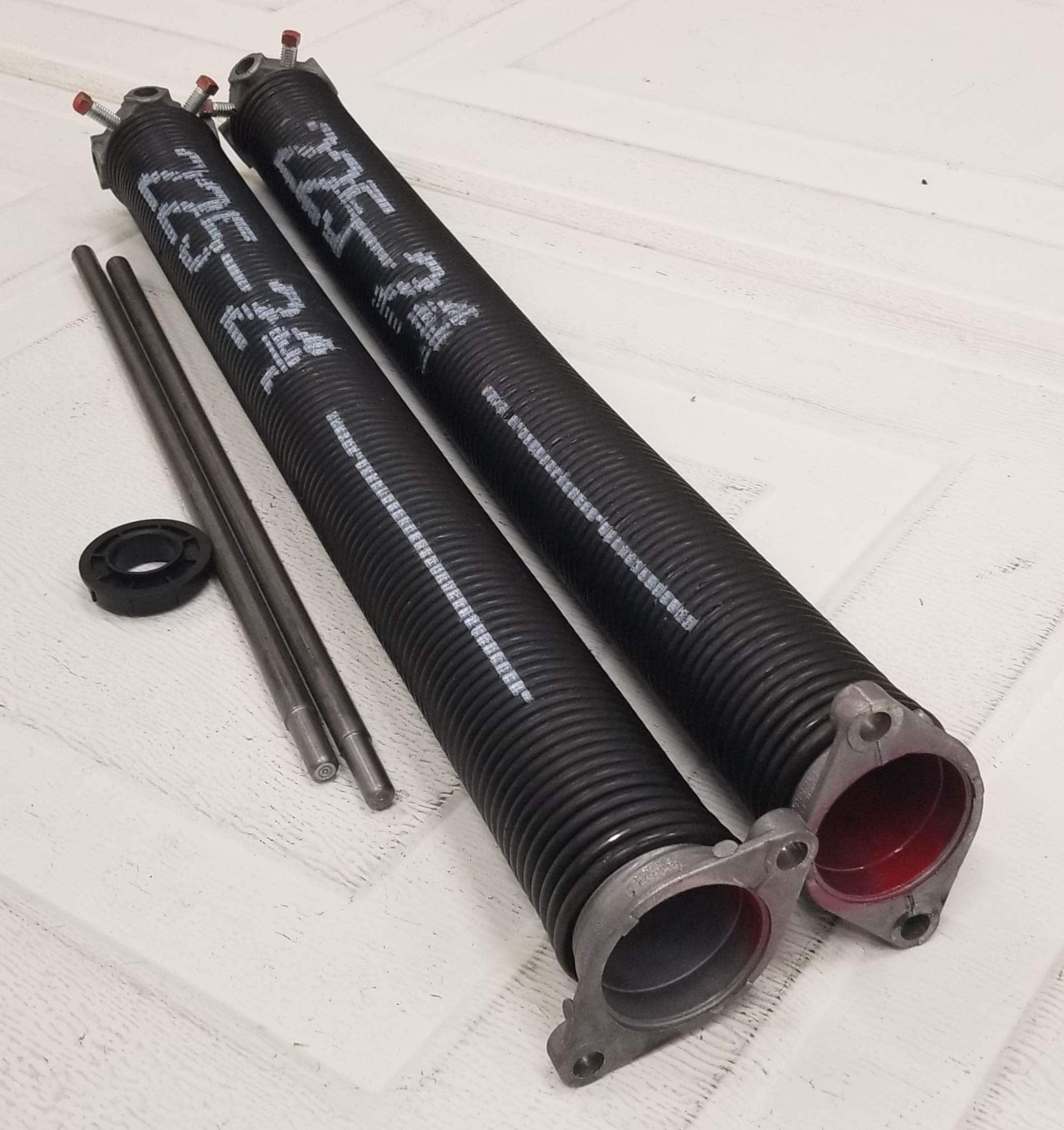 Custom-made garage door springs for reliable performance and durability.